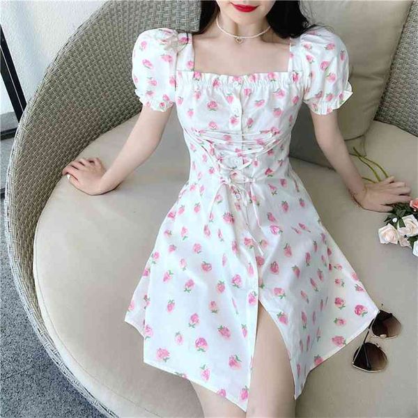 sweet floral dress women elegant fairy chiffon mini casual summer korean japan style kawaii bandage party 210519, Black;gray
sweet floral dress women elegant fairy chiffon mini casual summer korean japan style kawaii bandage party 210519, Black;gray
