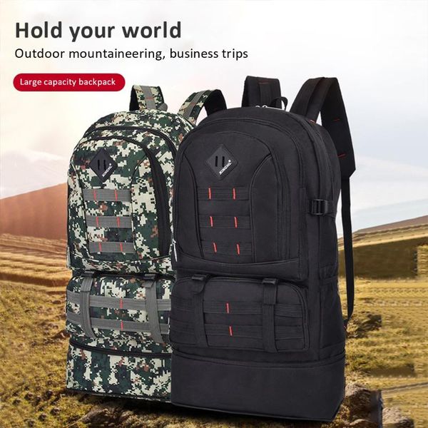 outdoor bags large capacity mountaineering backpack practical traveling durable camping hiking climbing sports bag
outdoor bags large capacity mountaineering backpack practical traveling durable camping hiking climbing sports bag