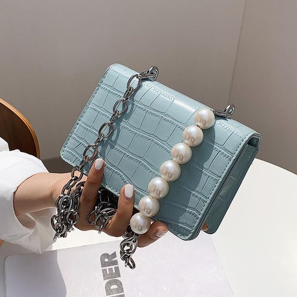 evening bags stone pattern mini crossbody bag 2021 summer quality pu leather women's designer handbag pearl chain shoulder messenger
evening bags stone pattern mini crossbody bag 2021 summer quality pu leather women's designer handbag pearl chain shoulder messenger