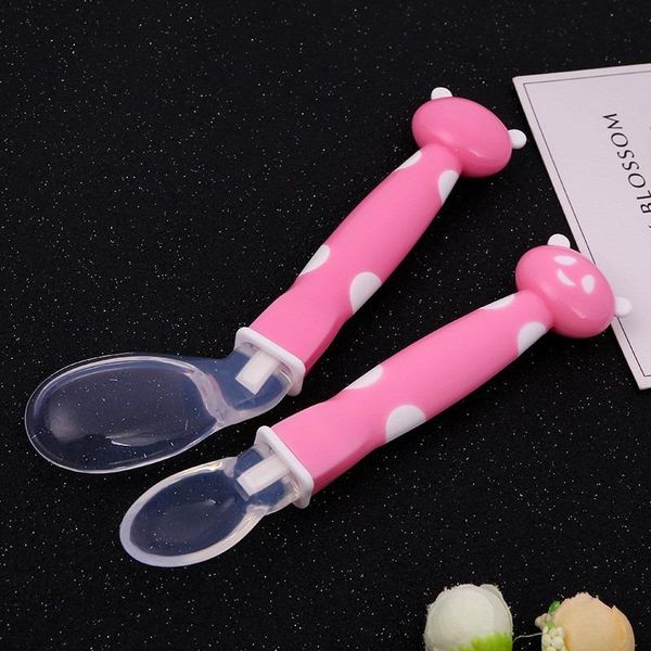 2pcs set baby soft silicone feeding spoon kids safety tableware infant learning fork with dot printing cups, dishes & utensils
2pcs set baby soft silicone feeding spoon kids safety tableware infant learning fork with dot printing cups, dishes & utensils