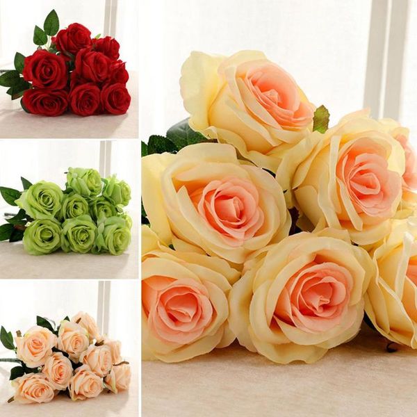 artificial 9 heads non-fading rose flower vivid bridal bouquet wedding party deskoirnament beautiful home decoration decorative flowers
artificial 9 heads non-fading rose flower vivid bridal bouquet wedding party deskoirnament beautiful home decoration decorative flowers