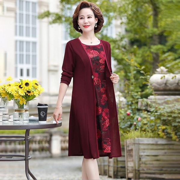 casual dresses 2021 women fake two pieces vestidos fashion elegant flower middle age mother party dress plus size 5xl, Black;gray
casual dresses 2021 women fake two pieces vestidos fashion elegant flower middle age mother party dress plus size 5xl, Black;gray