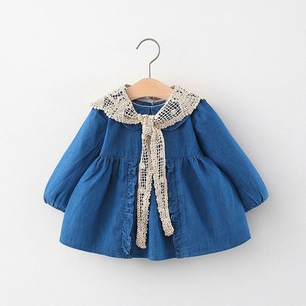 girl's dresses spring fall toddler girl clothes set long sleeve denim infant princess dress+knitted shawl born baby, Red;yellow
girl's dresses spring fall toddler girl clothes set long sleeve denim infant princess dress+knitted shawl born baby, Red;yellow