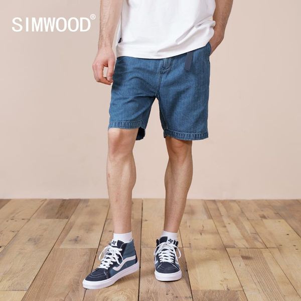 men's shorts simwood 2021 summer oversize elastic waist denim men 100% cotton plus size sashes short brand clothing, White;black
men's shorts simwood 2021 summer oversize elastic waist denim men 100% cotton plus size sashes short brand clothing, White;black