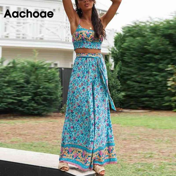 floral printed women two piece set and pants boho outfits summer camisole wide leg trousers casual sets 210413, White
floral printed women two piece set and pants boho outfits summer camisole wide leg trousers casual sets 210413, White