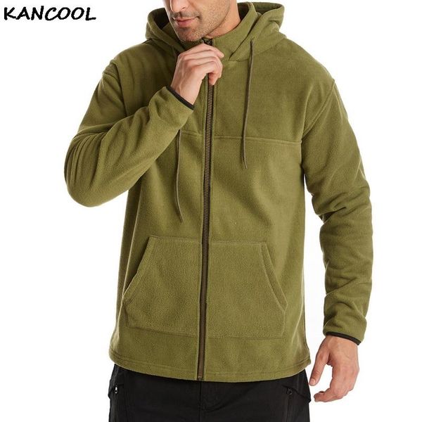 men's jackets kancool warm fleece men outdoor stand collar zipper hooded coats male solid color windproof tactical combat jacket, Black;brown
men's jackets kancool warm fleece men outdoor stand collar zipper hooded coats male solid color windproof tactical combat jacket, Black;brown