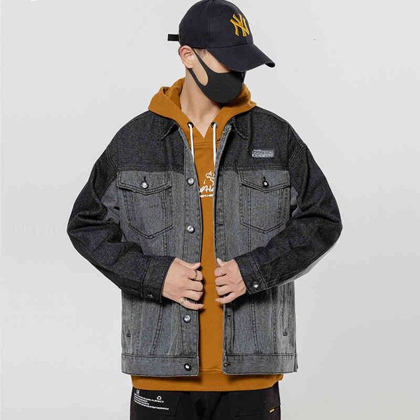 men's jackets jaqueta jeans masculina, jaqueta para outono e inverno, contraste de cor preta, retalhos, casual, casaco masculino g6lq, Black;brown
men's jackets jaqueta jeans masculina, jaqueta para outono e inverno, contraste de cor preta, retalhos, casual, casaco masculino g6lq, Black;brown