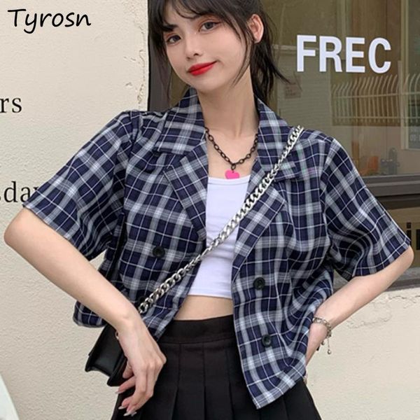 women's suits & blazers women short sleeve plaid sweet girls preppy style kawaii cropped double breasted retro japan summer slouchy cas, White;black
women's suits & blazers women short sleeve plaid sweet girls preppy style kawaii cropped double breasted retro japan summer slouchy cas, White;black