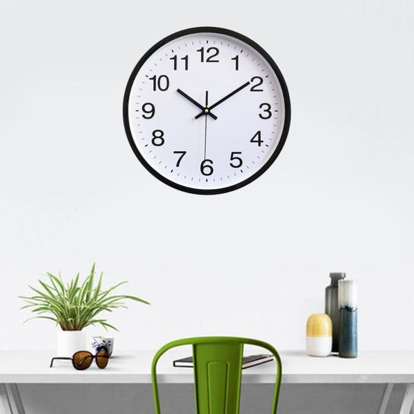 inch wall clock decorative round for home bedroom living room without battery (black) clocks
inch wall clock decorative round for home bedroom living room without battery (black) clocks