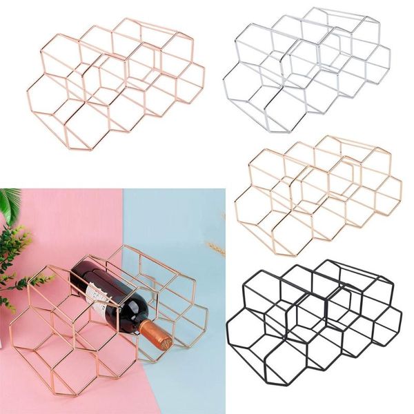 jewelry pouches, bags modern metal honeycomb wine rack bottle storage beehive tablehexagon 9 holder display, Pink;blue
jewelry pouches, bags modern metal honeycomb wine rack bottle storage beehive tablehexagon 9 holder display, Pink;blue