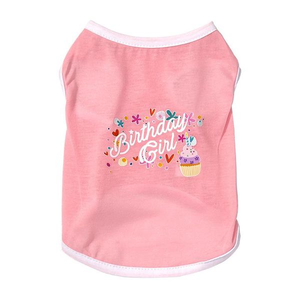 dog apparel pet birthday day sleeveless t-shirt for small dogs puppy summer costume cat boy and girl t shirt clothes
dog apparel pet birthday day sleeveless t-shirt for small dogs puppy summer costume cat boy and girl t shirt clothes