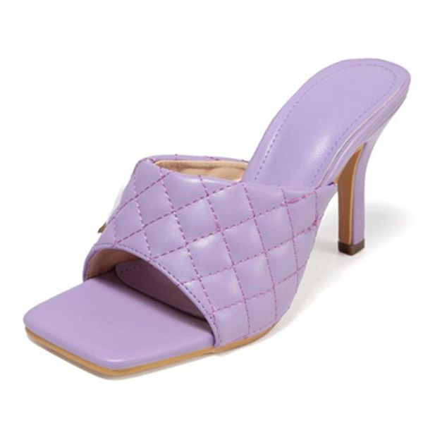 slippers candy-colored fashion high-heeled shoes with checkered pattern spring and summer sandals multicolor large size, Black
slippers candy-colored fashion high-heeled shoes with checkered pattern spring and summer sandals multicolor large size, Black