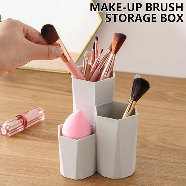 lattices cosmetic make-up brush storage box makeup nail polish holder make up tools pen rack table organizer boxes & bins
lattices cosmetic make-up brush storage box makeup nail polish holder make up tools pen rack table organizer boxes & bins