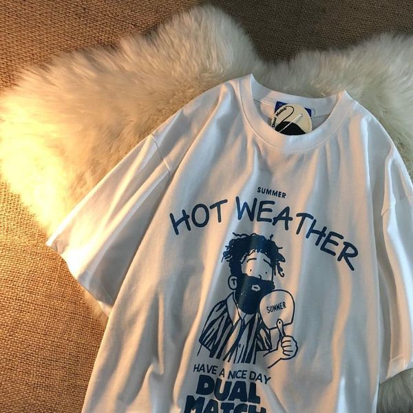 men's t-shirts 2021 street hip-hop t-shirt printing harajuku summer loose fashion short-sleeved cotton cute anime str, White;black
men's t-shirts 2021 street hip-hop t-shirt printing harajuku summer loose fashion short-sleeved cotton cute anime str, White;black