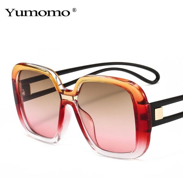 sunglasses fashion oversized square women 2021 vintage colorful lens eyewear men sun glasses gradual frame shades uv400, White;black
sunglasses fashion oversized square women 2021 vintage colorful lens eyewear men sun glasses gradual frame shades uv400, White;black