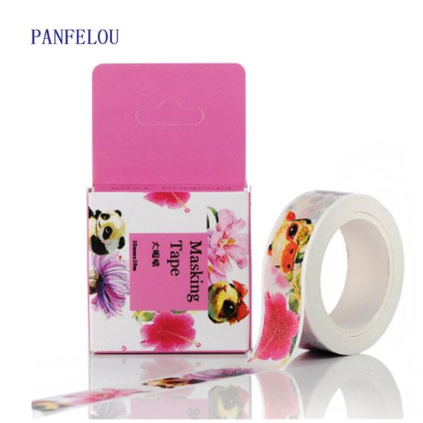 1.5cmx10m the panda cartoon stickers border masking adhesive paper washi tape diy scrapbooking hand account gift wrap
1.5cmx10m the panda cartoon stickers border masking adhesive paper washi tape diy scrapbooking hand account gift wrap