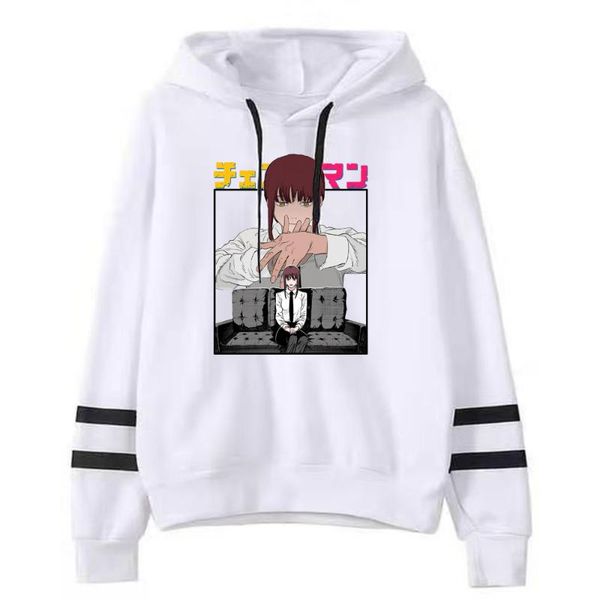 men's hoodies & sweatshirts chainsaw man pullover anime makima print loose hoodie, Black
men's hoodies & sweatshirts chainsaw man pullover anime makima print loose hoodie, Black