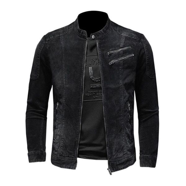 men's jackets retro corduroy jacket men 2021 autumn slim fit coats man washing machine stand-up collar casual outerwear, Black;brown
men's jackets retro corduroy jacket men 2021 autumn slim fit coats man washing machine stand-up collar casual outerwear, Black;brown