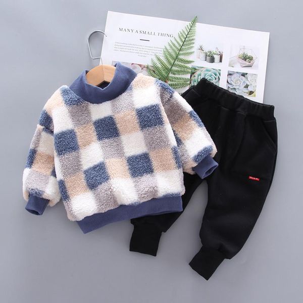 clothing sets baby boys girls winter set 2021 toddler kids outfits children fleece warm cotton plaid clothes costume suit, White
clothing sets baby boys girls winter set 2021 toddler kids outfits children fleece warm cotton plaid clothes costume suit, White