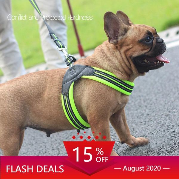 dog collars & leashes reflective vest harness soft mesh padded large chest strap harnesses explosion-proof lead for small medium big dogs
dog collars & leashes reflective vest harness soft mesh padded large chest strap harnesses explosion-proof lead for small medium big dogs