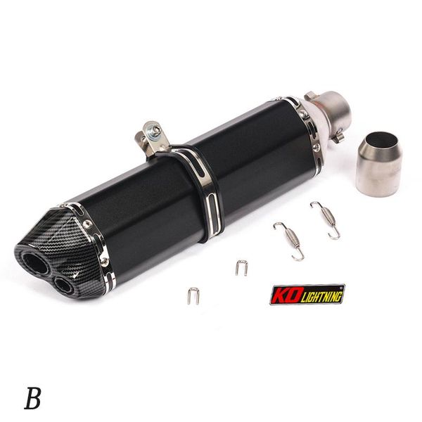 51mm universal motorcycle exhaust dual vent pipe without muffler 470mm aluminum system for atv street bike modified
51mm universal motorcycle exhaust dual vent pipe without muffler 470mm aluminum system for atv street bike modified