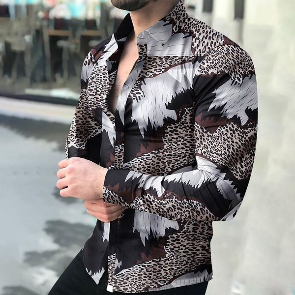 men's t-shirts 2021 fashion print men shirt lapel collar streetwear long sleeve breathable hawaiian casual shirts chic camisa, White;black
men's t-shirts 2021 fashion print men shirt lapel collar streetwear long sleeve breathable hawaiian casual shirts chic camisa, White;black