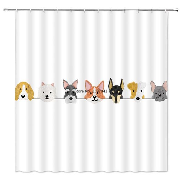 shower curtains waterproof curtain cartoon cute dog printed bath polyester fabric home decor with hooks
shower curtains waterproof curtain cartoon cute dog printed bath polyester fabric home decor with hooks