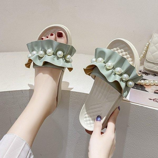 slippers string bead low women summer beach shoes pantofle slides platform sabot 2021 rome basic hoof heels rubber pu floral, Black
slippers string bead low women summer beach shoes pantofle slides platform sabot 2021 rome basic hoof heels rubber pu floral, Black