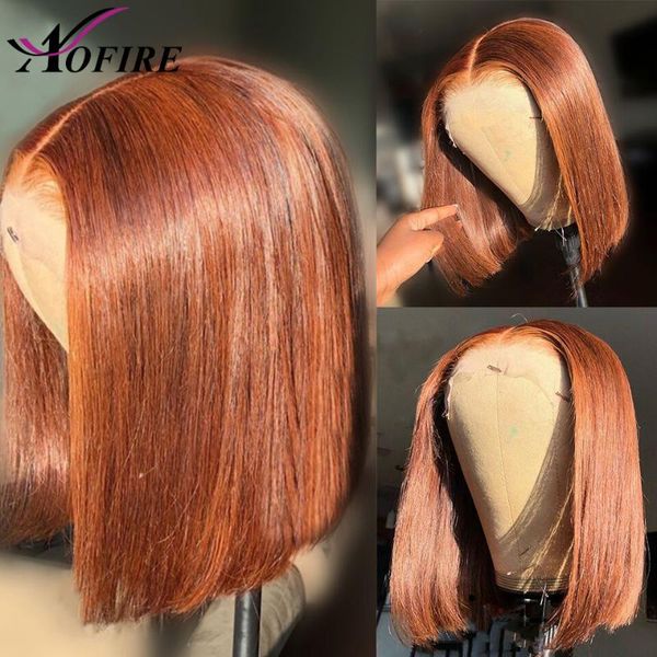 lace wigs 13x4 ginger front wig high density bob femme orange colored human hair straight pre plucked, Black;brown
lace wigs 13x4 ginger front wig high density bob femme orange colored human hair straight pre plucked, Black;brown