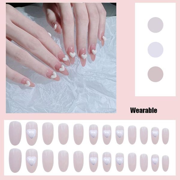 24pcs diamond wear long paragraph fashion manicure patch false nails save time wearable jelly nail smr88, Red;gold
24pcs diamond wear long paragraph fashion manicure patch false nails save time wearable jelly nail smr88, Red;gold