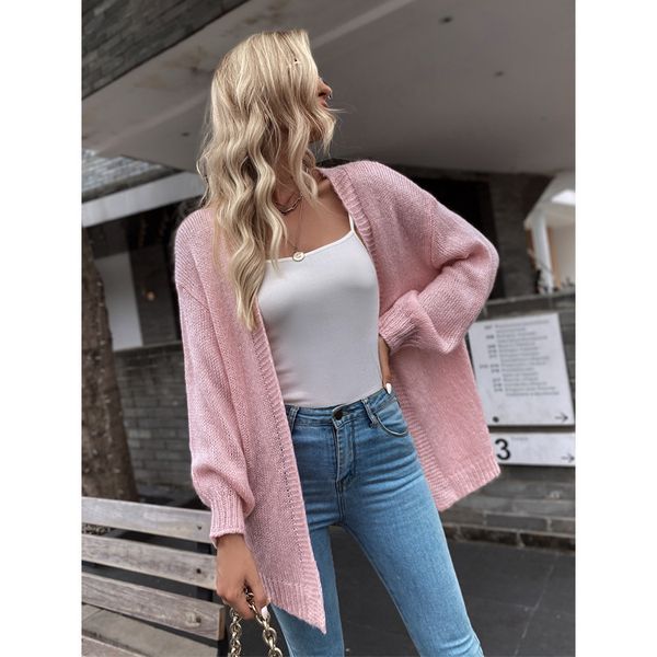 simple leisure mahai thick knitted cardigan coat women's 2021 autumn winter basic lantern sleeve sweater powder, White;black
simple leisure mahai thick knitted cardigan coat women's 2021 autumn winter basic lantern sleeve sweater powder, White;black