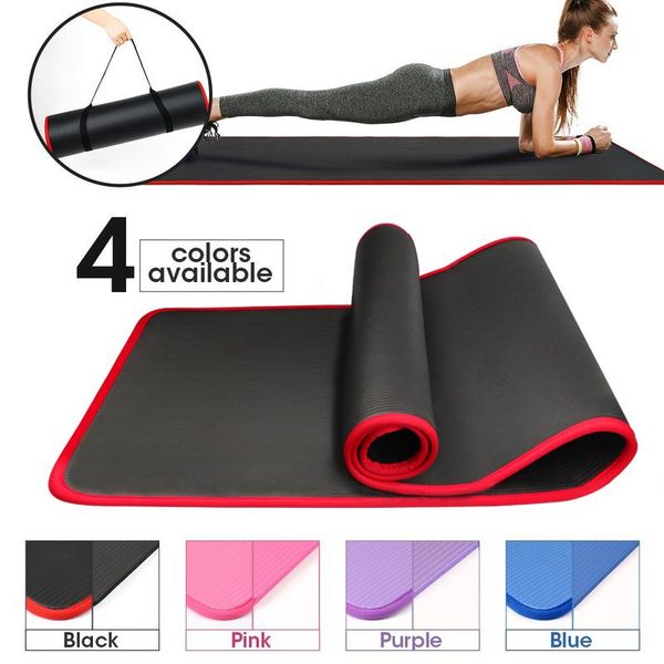 extra thick 183cmx61cm yoga mats nrb non-slip exercise mat for fitness tasteless pilates workout gym with bandages
extra thick 183cmx61cm yoga mats nrb non-slip exercise mat for fitness tasteless pilates workout gym with bandages