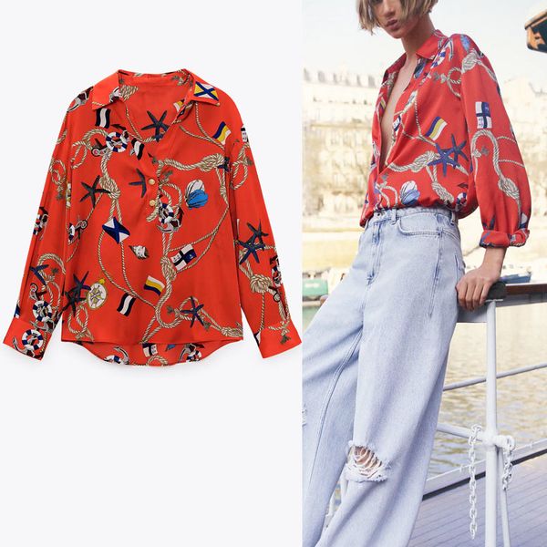 dresses za vintage print red shirt women long sleeve irregular spring woman fashion button up plus size loose shirts, Black;gray
dresses za vintage print red shirt women long sleeve irregular spring woman fashion button up plus size loose shirts, Black;gray