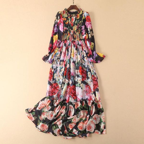 s-5xl red roosarosee 2021 summer runway elegant floral print long sleeve maxi party dress women boho vestidos robe femme casual dresses, Black;gray
s-5xl red roosarosee 2021 summer runway elegant floral print long sleeve maxi party dress women boho vestidos robe femme casual dresses, Black;gray