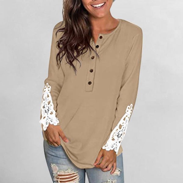 women's blouses & shirts summer solid color blouse lace fashion long-sleeved casual loose pullover oversized vetement femme 2021, White
women's blouses & shirts summer solid color blouse lace fashion long-sleeved casual loose pullover oversized vetement femme 2021, White
