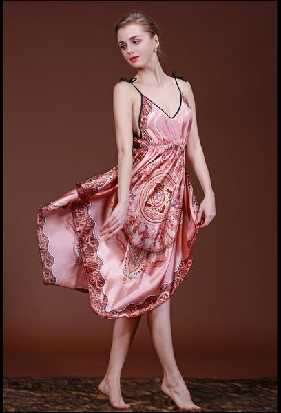 women's sleepwear summer night robe fashion chinese style bath gown faux silk nightgown mujer pijama flower y8644, Black;red
women's sleepwear summer night robe fashion chinese style bath gown faux silk nightgown mujer pijama flower y8644, Black;red