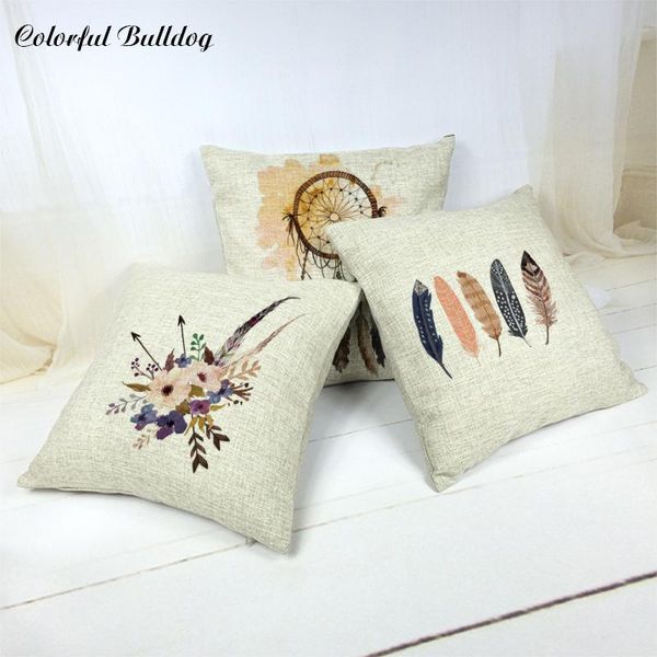 cushion/decorative pillow western tribal image arrow dream catcher abstract watercolor feathers cushion cover 45*45cm decor home yard car se
cushion/decorative pillow western tribal image arrow dream catcher abstract watercolor feathers cushion cover 45*45cm decor home yard car se