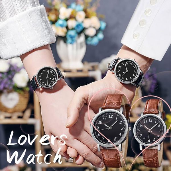 wristwatches 2pc fashion couple quartz watches simple leather band wrist watch men and women valentine's romantic gifts lovers set reló, Slivery;brown
wristwatches 2pc fashion couple quartz watches simple leather band wrist watch men and women valentine's romantic gifts lovers set reló, Slivery;brown