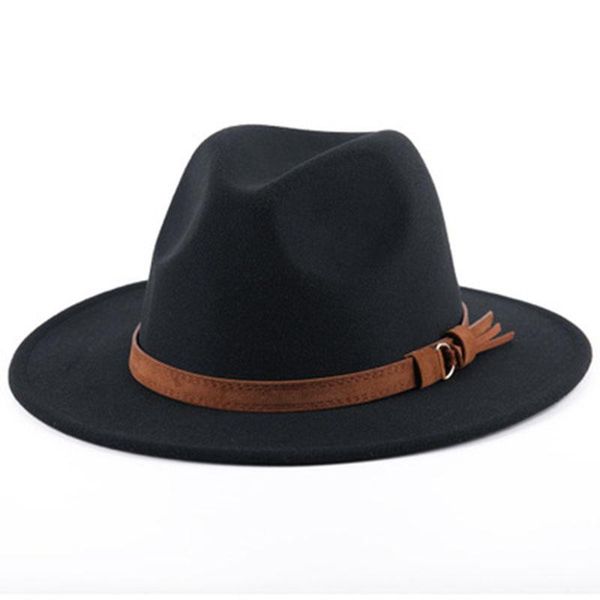 wide brim hats women's cap fashion 2021autumn winter for men fedoras classic jazz hat european american black felt couples vintage roun, Blue;gray
wide brim hats women's cap fashion 2021autumn winter for men fedoras classic jazz hat european american black felt couples vintage roun, Blue;gray