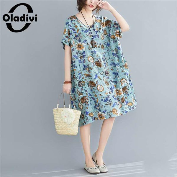 casual dresses oladivi big oversize women fashion print cotton linen pocket shirt dress ladies summer loose tunic 6xl 5xl 4xl, Black;gray
casual dresses oladivi big oversize women fashion print cotton linen pocket shirt dress ladies summer loose tunic 6xl 5xl 4xl, Black;gray