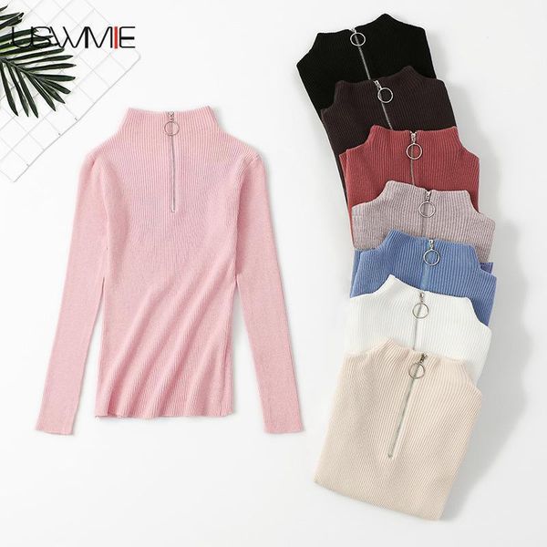 women's sweaters women sweater leisure half turtleneck solid color casual long sleeve slim warm zipper bottoming basic knitted female p, White;black
women's sweaters women sweater leisure half turtleneck solid color casual long sleeve slim warm zipper bottoming basic knitted female p, White;black