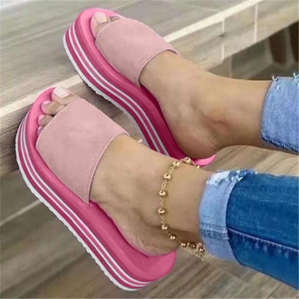 slippers women platform thick bottomn casual shoes summer ladies peep toe sandals female plus size slides comfort beach 2021, Black
slippers women platform thick bottomn casual shoes summer ladies peep toe sandals female plus size slides comfort beach 2021, Black
