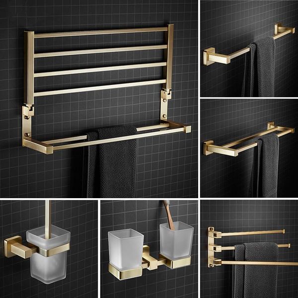 bathroom accessories fashion brushed gold solid brass shelf tissue rack hook towel rack/bar toilet brush holder bath hardware accessory set
bathroom accessories fashion brushed gold solid brass shelf tissue rack hook towel rack/bar toilet brush holder bath hardware accessory set
