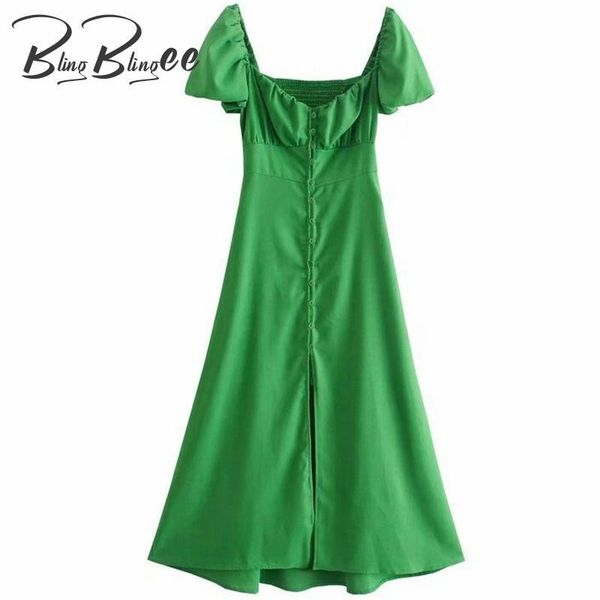 casual dresses blingblingee summer short puff sleeve shirred back high waist single breasted split front woman linen midi dress 2021, Black;gray
casual dresses blingblingee summer short puff sleeve shirred back high waist single breasted split front woman linen midi dress 2021, Black;gray