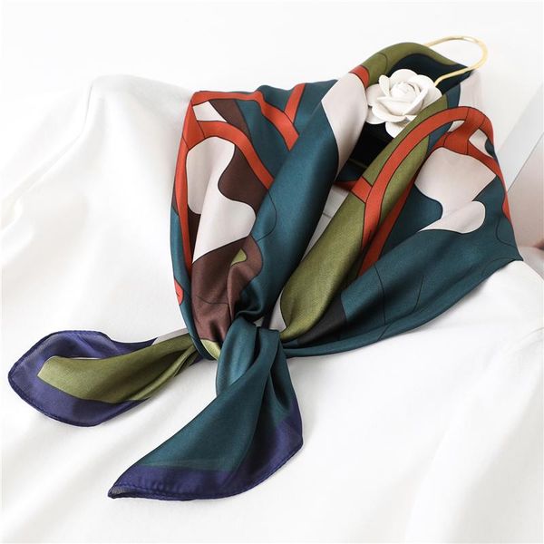 scarves 2021 summer small silk square hair scarf female fashion wraps neck women bands neckerchief accessories, Blue;gray
scarves 2021 summer small silk square hair scarf female fashion wraps neck women bands neckerchief accessories, Blue;gray