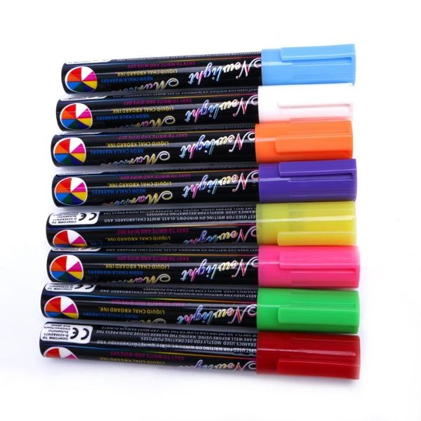 highlighters 8-color suit highlighter chalk markers chalkboard erasable dustless water-based non-toxic liquid pens set, Black;red
highlighters 8-color suit highlighter chalk markers chalkboard erasable dustless water-based non-toxic liquid pens set, Black;red