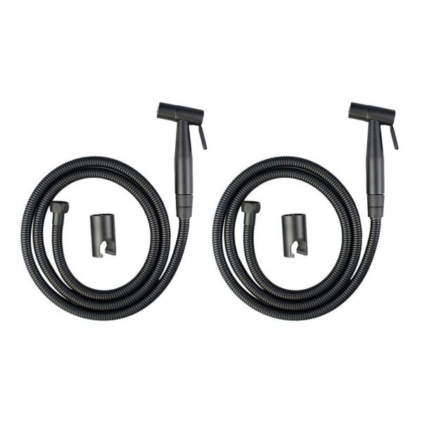 bidet faucets 2x black handheld toilet sprayer stainless steel bathroom set with hose for shower wall or
bidet faucets 2x black handheld toilet sprayer stainless steel bathroom set with hose for shower wall or