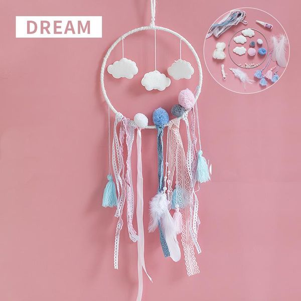 dreamcatcher handmade decorations kindergarten charm catching energy net ring creation material package wind chimes diy ornament decorative
dreamcatcher handmade decorations kindergarten charm catching energy net ring creation material package wind chimes diy ornament decorative