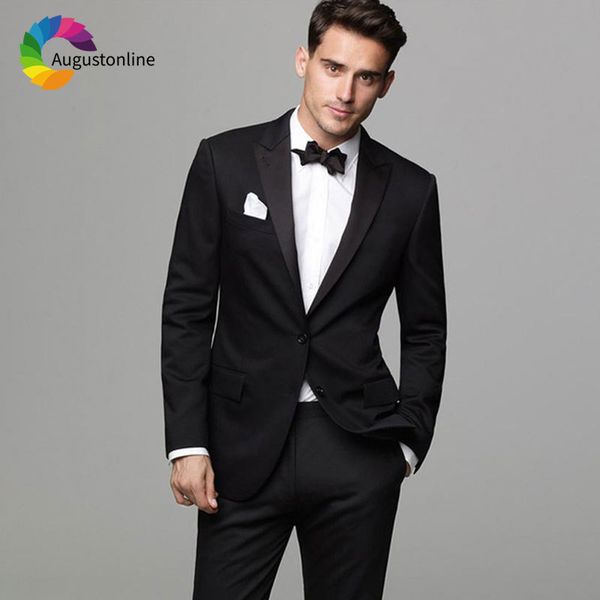 men's suits & blazers black classic for wedding man blazer custom made slim fit groom tuxedo jacket pants 2piece terno masculino c, White;black
men's suits & blazers black classic for wedding man blazer custom made slim fit groom tuxedo jacket pants 2piece terno masculino c, White;black