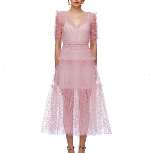 casual dresses self portrait women long runway summer v-neck short sleeve flower embroidery dot mesh maxi party ymuj, Black;gray
casual dresses self portrait women long runway summer v-neck short sleeve flower embroidery dot mesh maxi party ymuj, Black;gray